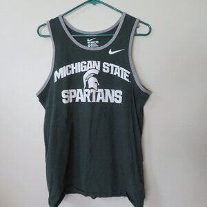 Michigan State Spartans Nike Tank Top size Medium